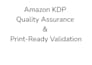 format your book for amazon KDP ebook and paperback